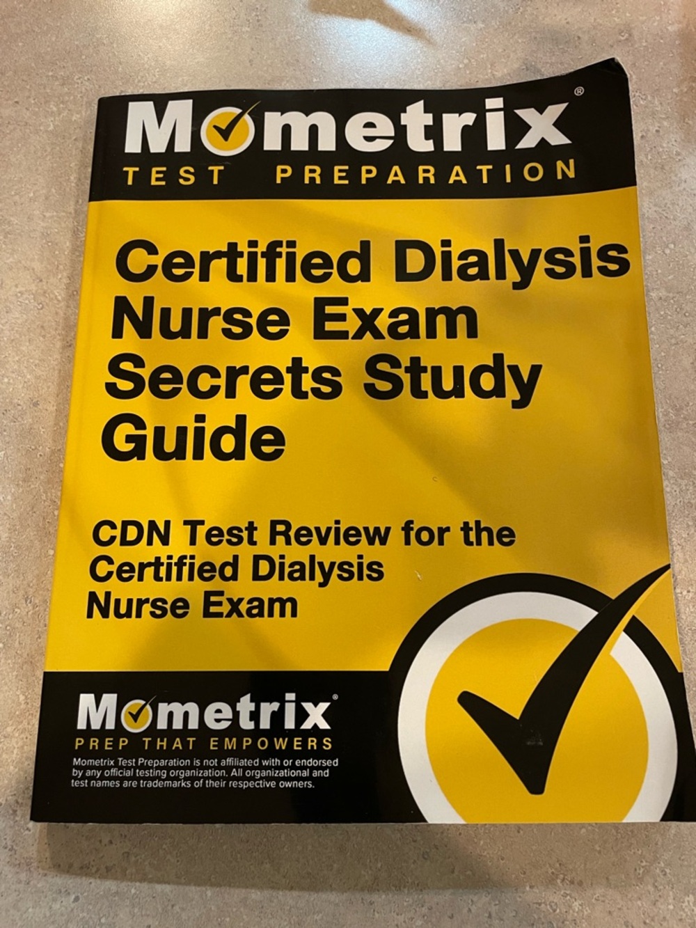 Mometrix Certified Dialysis Nurse Exam Secrets Study Guide - CDN test review